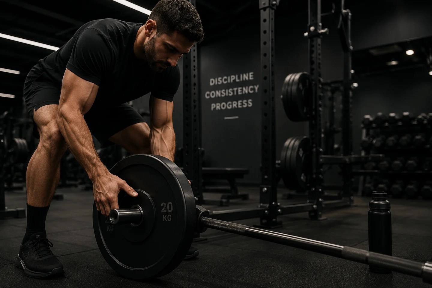 Strength training representing progression through the coaching block
